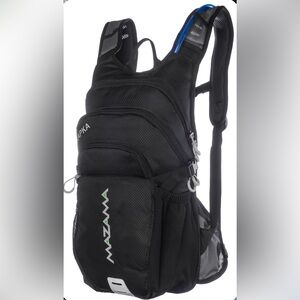 Mazama Designs Kapka Pack Hands-Free Hydration Line Obsidian Black